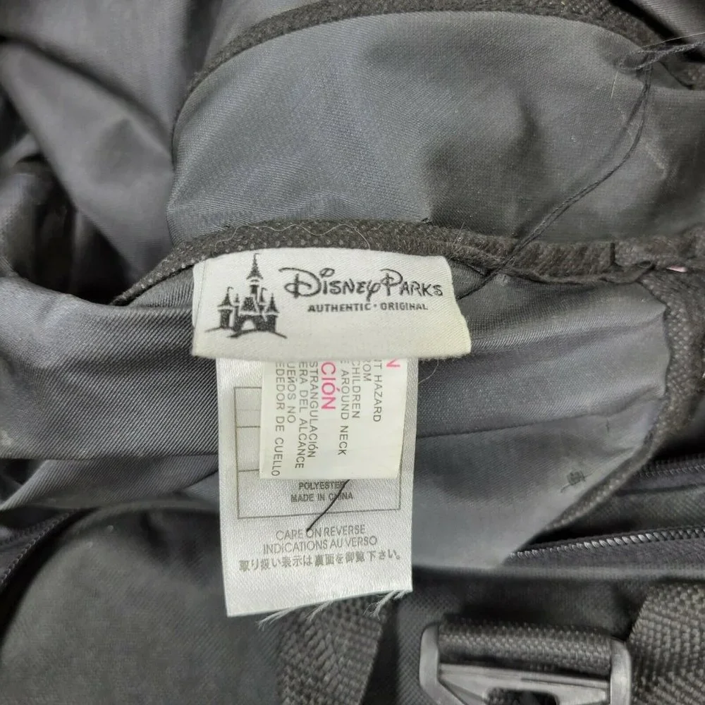 Walt Disney World 1971 Mickey Mouse Black Duffel Bag Travel Gym Tote Disney Park - Picture 10 of 11